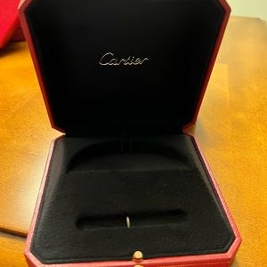 Cartier love bracelet box